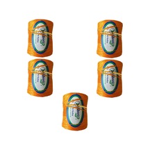 Favori İp 5000 Denye -0.8 Mm- Ambalaj Ve Paket İpi Naylon Burgulu Örgü Çamaşır İpi -turuncu -5 Adet