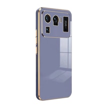 Xiaomi Mi 11 Ultra Uyumlu Kılıf Volet Silikon - Mavi