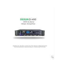 Dexun D-400 Zonlu Anfi