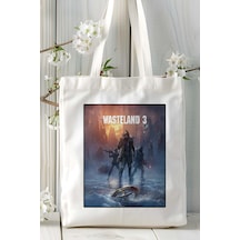 Art Hediye Wasteland Oyun Baskılı Omuz Çanta Kişiye Özel Model 3 Çok Renkli