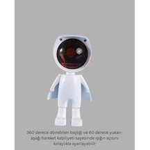 Şarjlı Astronot Tasarımlı Led Lamba 360 Derece Dönme Diğer