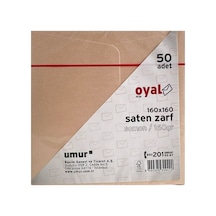 Oyal 08455 160 X 160 160 Gr 50'lı Somon Saten Zarf