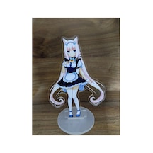 Owl Bag Nekopara Anime Vanila Karakteri Desenli Tasarım Acrlyic Pleksi Figür 10 Cm
