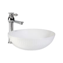 Eva Banyo Lena E-4617 Tezgah Üstü Porselen Lavabo