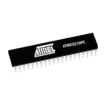 At89c52-24pc 8-bit 24mhz Mikrodenetleyici Dıp-40