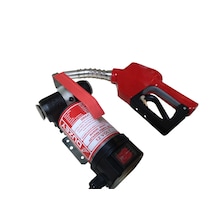12 Volt Mazot Aktarma Pompası & Otomatik Akaryakıt Tabancası Seti