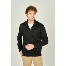 Daynax Erkek Hakim Yaka Fermuarlı Cep Detaylı Mevsimlik Spor Mont 4500 Lacivert Lacivert