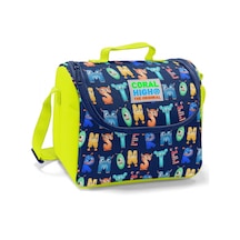 Coral High Sevimli Harfler Baskılı Termoslu Beslenme Çantası - Er