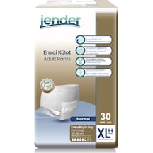 Jender Emici Külot Yetişkin Hasta Bezi XL 30'Lu