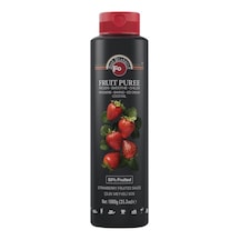 Fo Meyveli Sos 1kg Çilek - Pratik Pastacılık Sosu 4'li Avantaj Paketi - 4 Adet Tarı