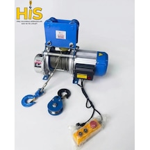 1500 Kg 220 Volt 30 Metre Profesyonel Halatlı Vinç