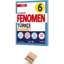 Fenomen 6. Sınıf Maarif Türkçe Fasikül Soru Bankası + Telefon Standı