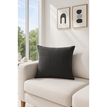 Nadia Kırlent Kılıfı Koyu Gri V1 38x38 Koyu Gri