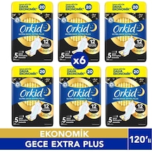 Ultra Extra 4'lü Gece Extra Plus 20'li X6 Adet