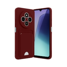 Redmi 14c Kelvin Kartvizitli Silikon - Bordo Bzsxx00 1