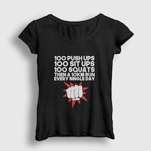 Presmono Kadın Workout Anime One Punch Man T-Shirt