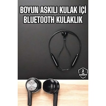 Kablolu Boyun Askılı Dijital Göstergeli Bluetooth Kulaklığı 60 Saat - Lisinya