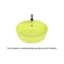 Creavit LP146 Loop Yuvarlak Çanak Lavabo Neon 45 CM