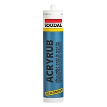 Soudal Silikonize Mastik 500 Gr Siyah (431187275) Siyah