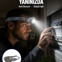 Ayarlanabilir Baş Bantlı Led Kafa Lambası Çok Amaçlı Aydınlatma Çözümü Çok Renkli