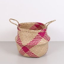 Fuşya 35x30 Cm. L Katlanabilir Sepet Mix