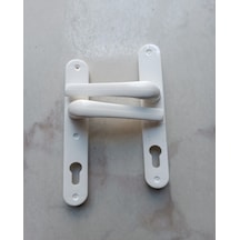 Pvc Pimapen Kapı Kolu Plastik Beyaz Yale