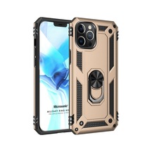 Microsonic Apple Uyumlu iPhone 12 Pro Max Kılıf Military Ring Holder