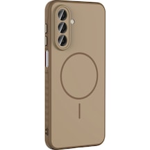 Galaxy A17 İçin Uyumlu M-safe Şarj Özellikli Elde Kaymaz Soft Renkli Kılıf