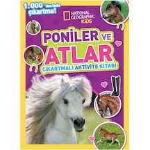 National Geographic Kids Midilliler Ve Atlar Çıkartmalı Faaliyet Kitabı