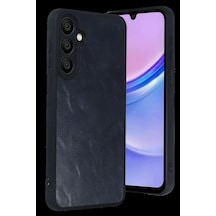 Samsung Galaxy Uyumlu A57 5g Aras Deri Kapak - Lacivert Diğer
