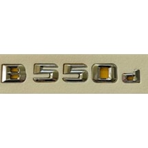 Mercedes Uyumlu Yazı B 550d Krom