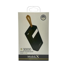 Mobilx 30000 Mah 22.5w Hızlı Şarj Powerbank Siyah