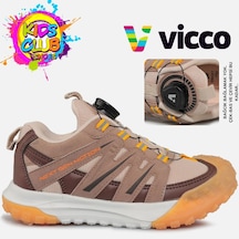 Vicco Sand Akıllı Bağcıklı Outdoor Ortopedik Çocuk Spor Ayakkabı Bej