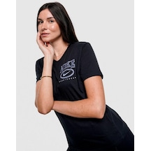 Nike Clup Tee Pamuklu Kadın Siyah Tişört Nike Clup Tee Pamuklu Kadın Siyah Tişört