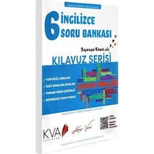 6. Sınıf Kılavuz Serisi İngilizce Soru Bankası -  KVA Yayınları