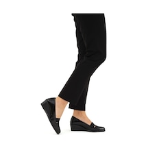 Relax Anatomic Kadın Hakiki Deri Siyah Comfort Ayakkabı 611 E6217 Bn Ayk Y19 Vernıce Black Siyah