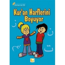 Ahmet İle Elif Kuran Harflerini Boyuyor / Zehra Aras