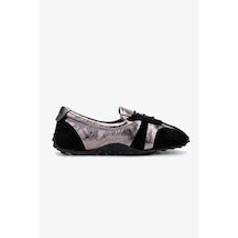 Valmenti Kadın Hakiki Deri Siyah Süet Sneakers & Spor Ayakkabı 51 71351 Bn Ayk Y25 Syh Suet/ant Siyah