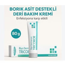 Tricobor Merhem 80 G Kedi Köpek Cilt Yağlanması Mantar Ve Kabuklanma Karşıtı Bakım Pomadı