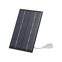 Pazly 2.5w/5v Taşınabilir Usb Güneş Şarj Cihazı Monokristalin Panel Kamp Seyahat Şarjı