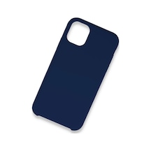 İphone 12 Kılıf Lansman Legant Silikon - Lacivert