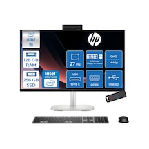 HP EliteStudio 8 G1i D36C1ETF36 Ultra 7 265 128 GB 256 GB SSD 27" Free Dos AIO Masaüstü Bilgisayar