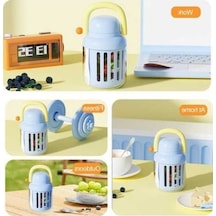 Pazly Organik Meyve Salatası Saklama Kapıları 18.6 Oz, Bpa İçermeyen, Hava Geçirmez, Mavi Mavi