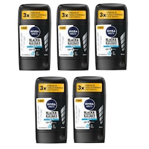 Nivea Men Black & White Invisible Fresh Erkek Stick Deodorant 5 x 50 ML