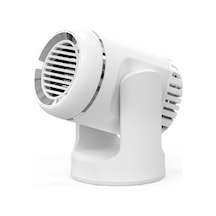 Cbtx Araba Isıtıcı 130w 12v Hızlı Isıtma Ön Cam Buz Buğu Çözücü Arabalar ve Römork İçin Elektrikli Fan Isıtıcı - Beyaz