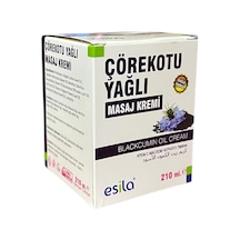Çörekotu Yağı Masaj Kremi 210 Ml, Esila