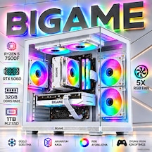 Anubis V4 Ryzen 5 7500f Rtx 5060 32gb Ram 1tb M2 Ssd Akvaryum Gaming Sistem