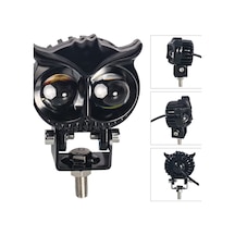 Baykuş Sis Farı Çift Renk Sarı-beyaz Araç Motosiklet Off Road Led Lamba