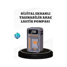 150 Psı Kablosuz Şarjlı Hava Pompası Led Ekranlı Ve Otomatik Nrzsnt - 75 Kapanma Özellikli