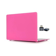 Macbook Pro 13 Mat Kılıf A1706 A1708 A1989 A2159 Uyumlu Tpu Sert Kılıf İnce Hafif Buzlu Koruyucu Kapak Laptop Kılıfı 2016-2019 Pembe
